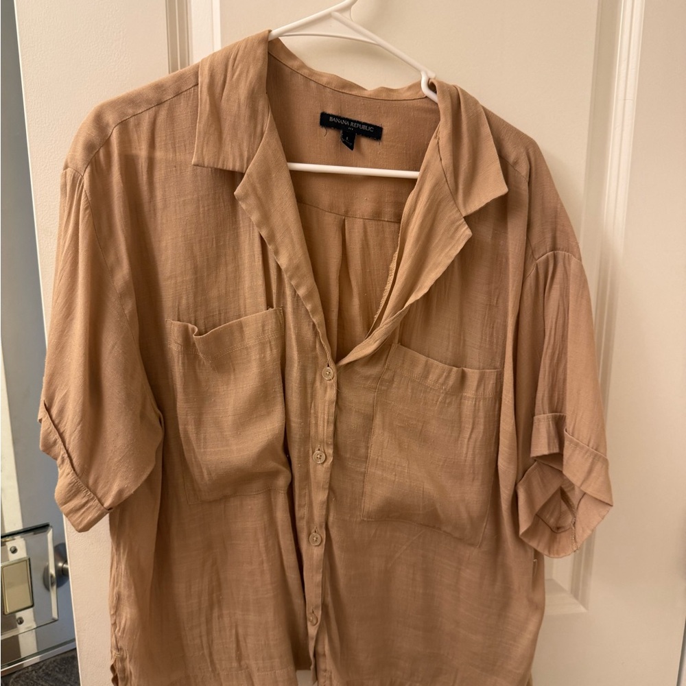 Banana Republic Light Brown Shirt